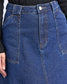 Foxwood Women's Blue Denim Midi Potter Skirt | Gretel Lane