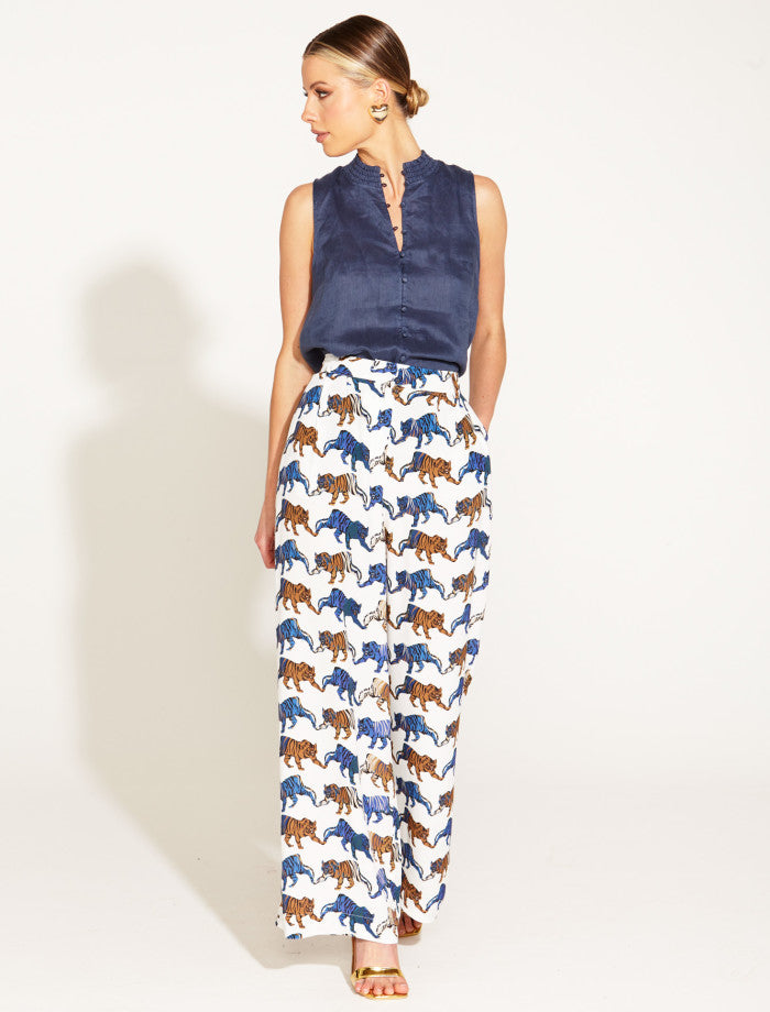 Queen of the Jungle Wide Leg Pant