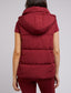 Remi Luxe Puffer Vest (Port)