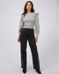 Remy Long Sleeve Top (Check)