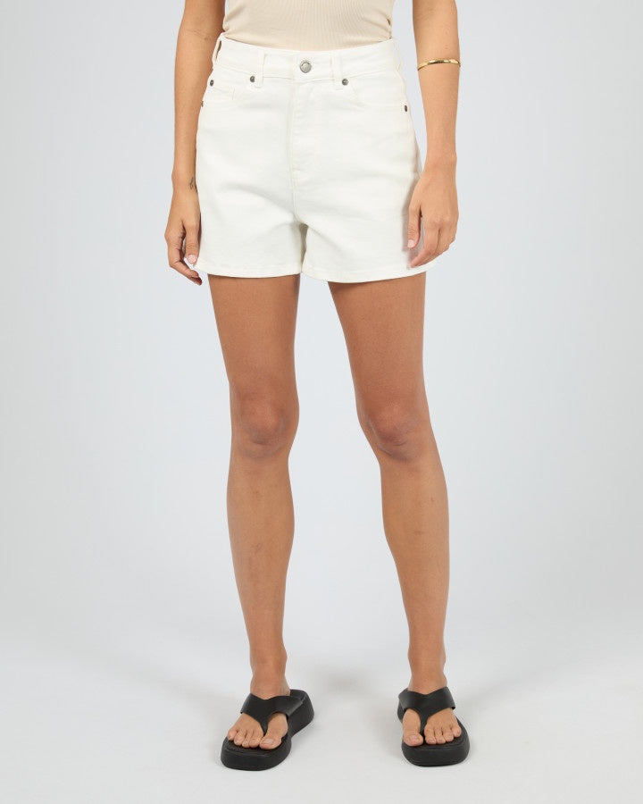 All About Eve Ricky Denim Short Vintage White | Women's Short | Gretel Lane
