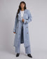 Rio Trench Coat (Light Blue)