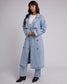 Rio Trench Coat (Light Blue)