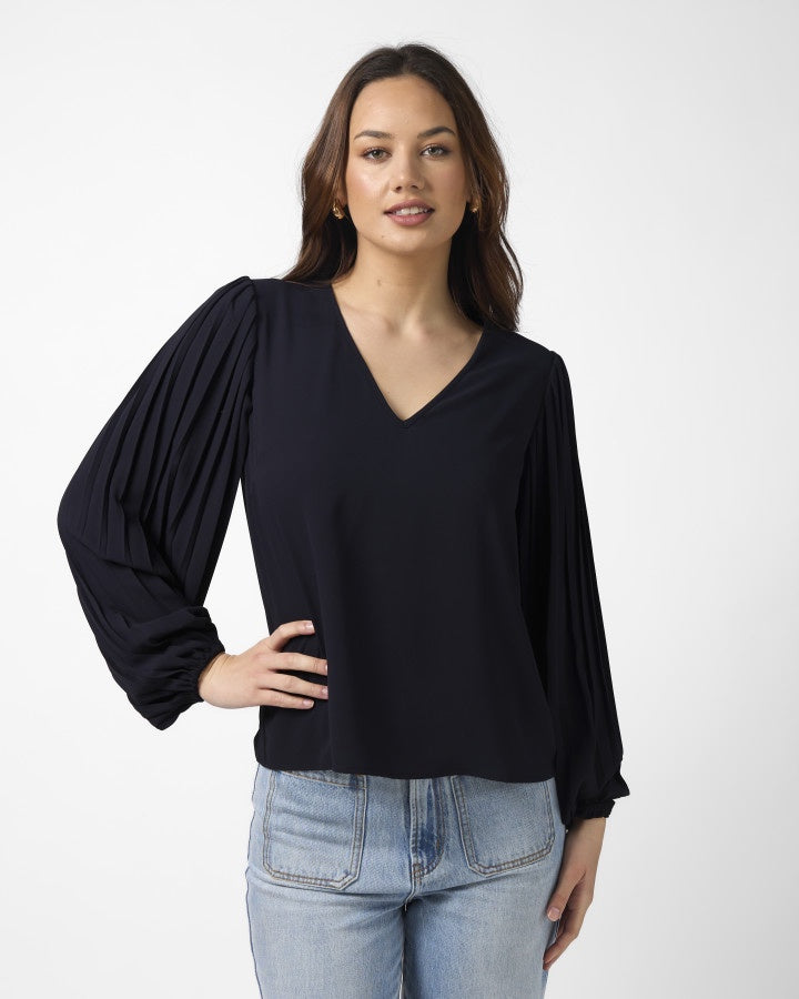 Sabine Blouse (Midnight)