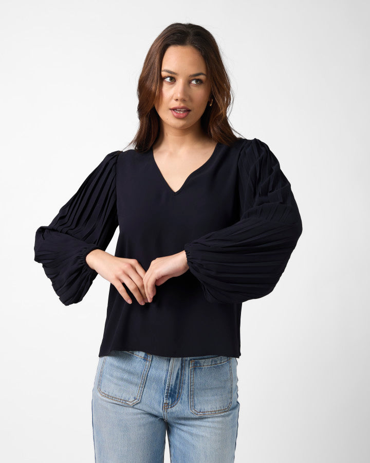 Sabine Blouse (Midnight)