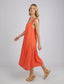 Sage Dress (Orange Sunset)