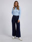 Sarah Wide Leg Jean (Indigo Denim)