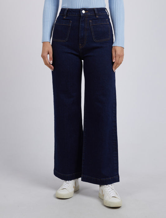 Sarah Wide Leg Jean (Indigo Denim)