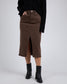 Scout Midi Skirt (Chocolate)