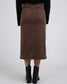Scout Midi Skirt (Chocolate)