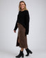 Scout Midi Skirt (Chocolate)