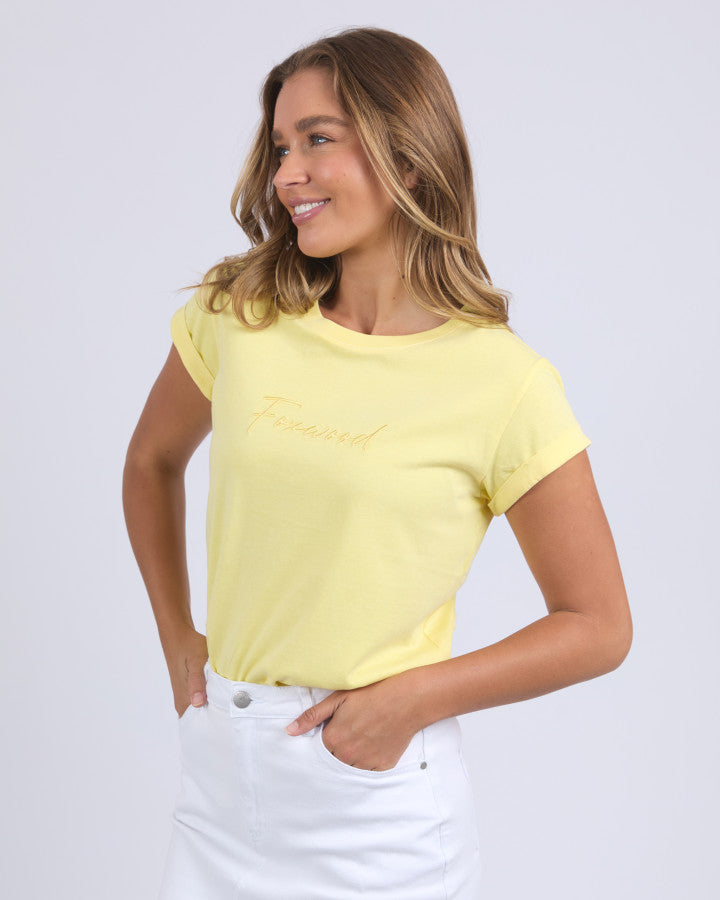 Signature Tee (Lemon)