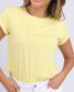 Signature Tee (Lemon)