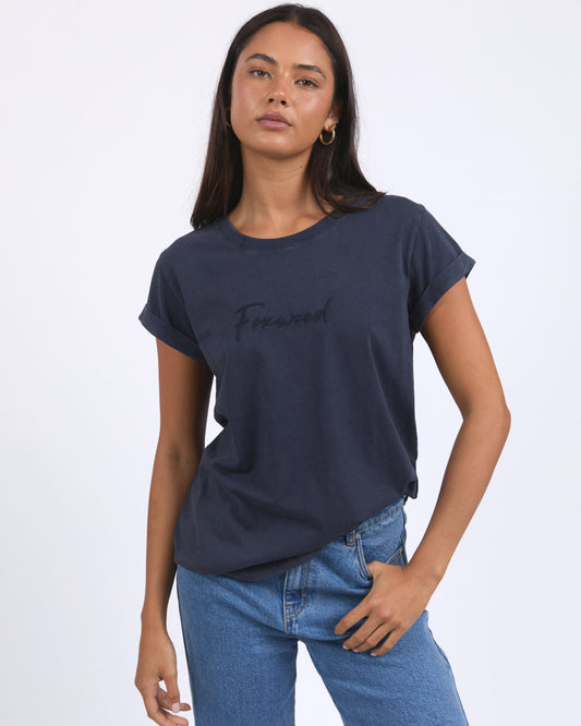 Signature Tee (Navy)