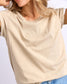 Foxwood Signature Tee Oxford Oat | Women's Clothing | Gretel Lane