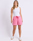 Foxwood Simplified Confetti Cotton Short Bubblegum Pink | Women's Clothing | Gretel Lane