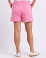 Foxwood Simplified Confetti Cotton Short Bubblegum Pink | Women's Clothing | Gretel Lane