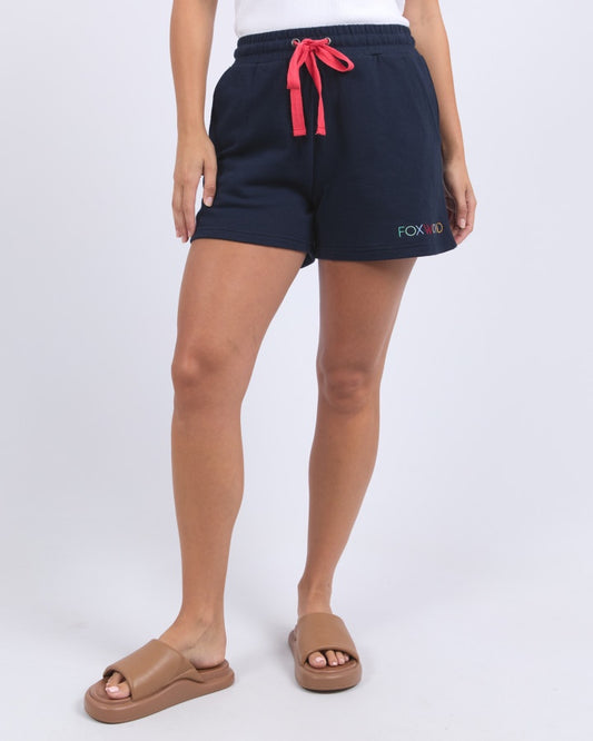 Simplified Confetti Short (Navy)