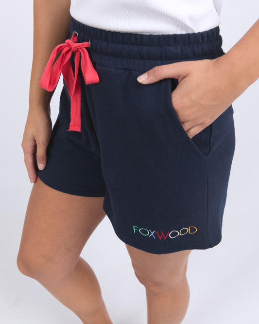 Simplified Confetti Short (Navy)