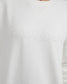 White Foxwood Simplified Crew Sweatshirt | Gretel Lane