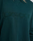 Green Foxwood Simplified Crew Sweatshirt | Gretel Lane