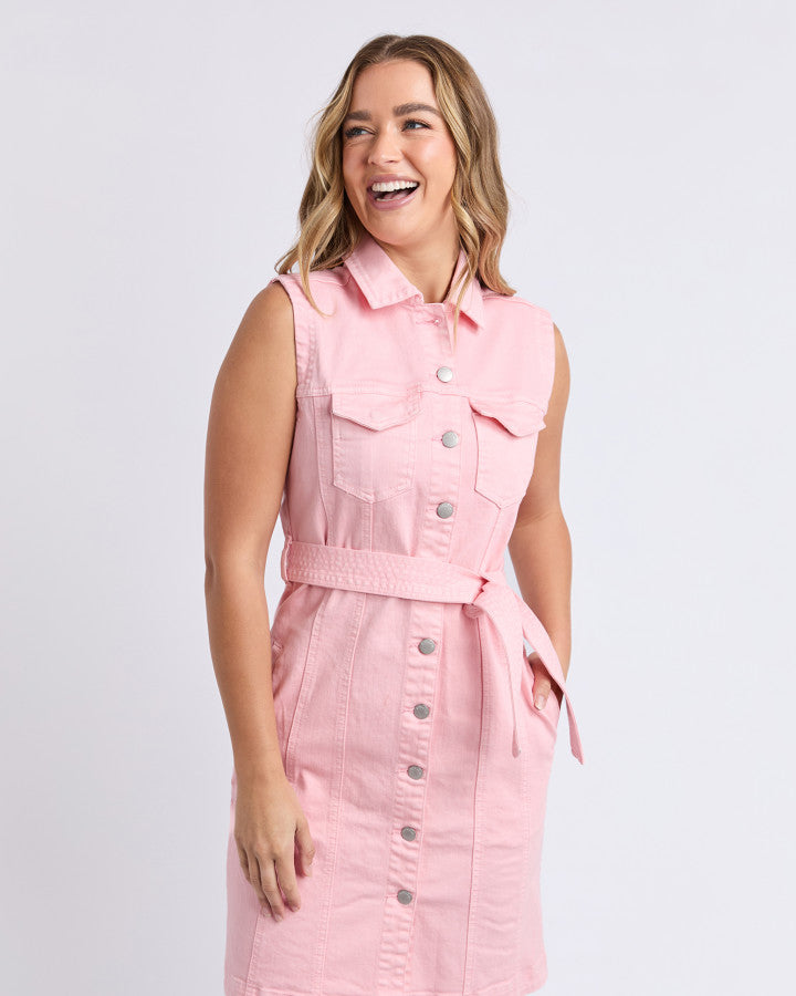 Sleeveless Talbert Dress (Pale Pink)