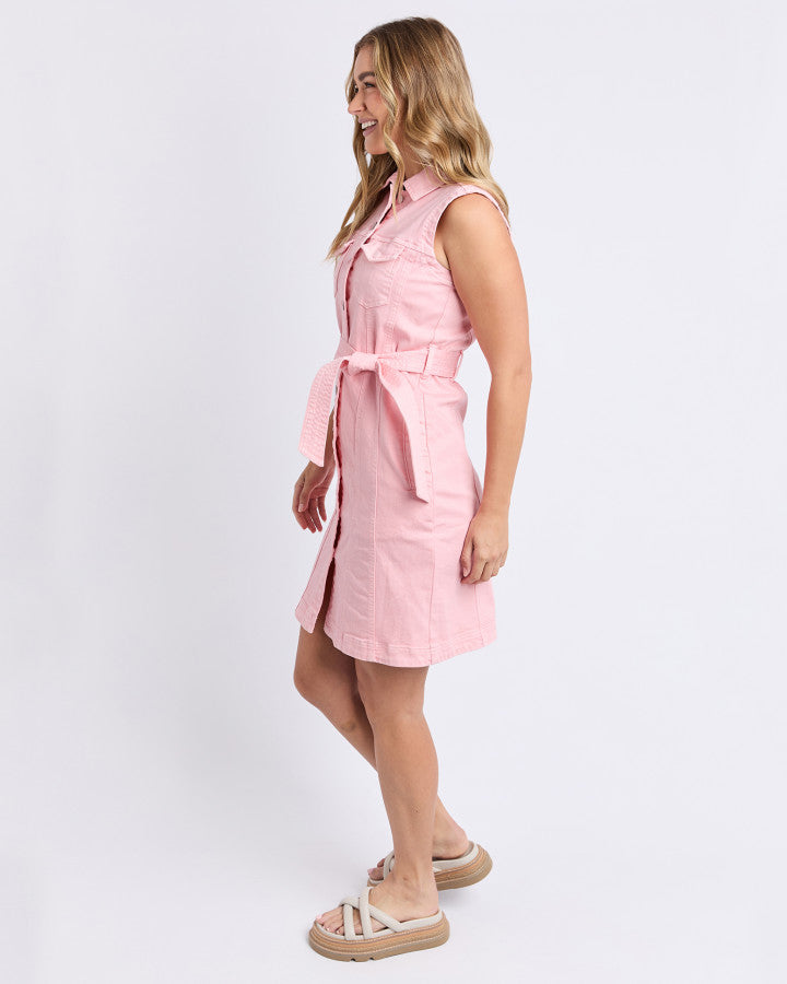 Sleeveless Talbert Dress (Pale Pink)