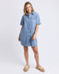 Sorcha Denim Dress (Light Blue)
