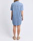 Sorcha Denim Dress (Light Blue)