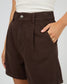 All About Eve Stevie High Rise Denim Short Brown | Women's Clothing | Gretel Lane
