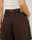 All About Eve Stevie High Rise Denim Short Brown | Women's Clothing | Gretel Lane