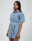 Sunny Denim Dress (Light Blue)