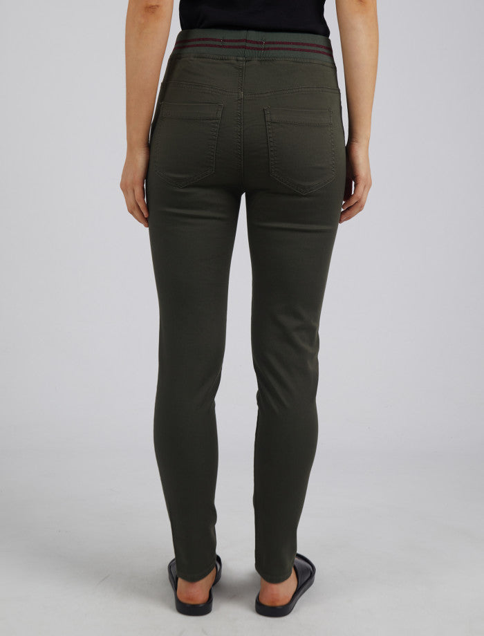 Sylvia Jogger (Dark Khaki)