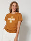 T-Shirt (Bronze Safari Cross)