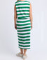 Tallow Skirt (White & Green Stripe)