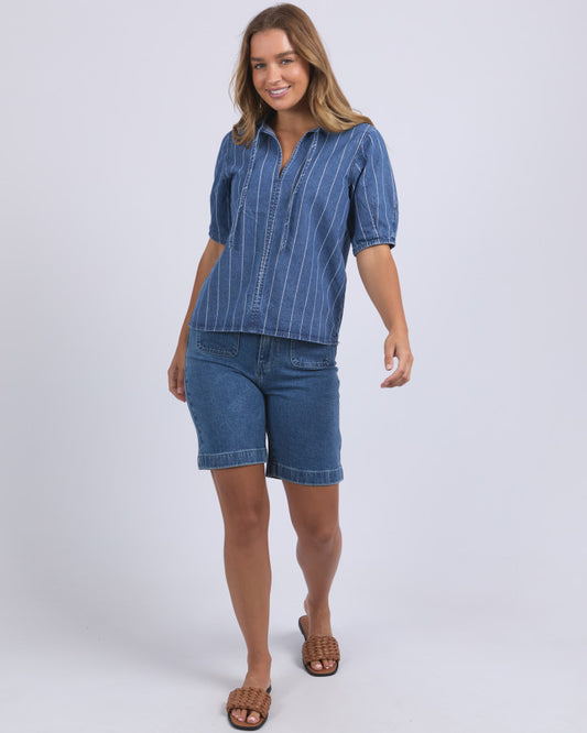 Tivoli Top (Mid Blue)