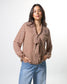 Stella + Gemma Verity Neck Tie Blouse in Chocolate Houndstooth | Women's Clothing | Gretel Lane