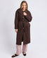 Foxwood Women's Brown Wool-Blend Whistler Coat | Gretel Lane