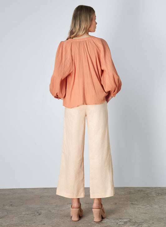 Dune Blouse (Papaya)