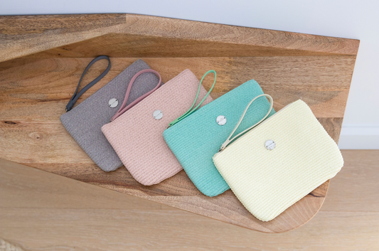 Gelatodaise Zip Purse (Aqua)