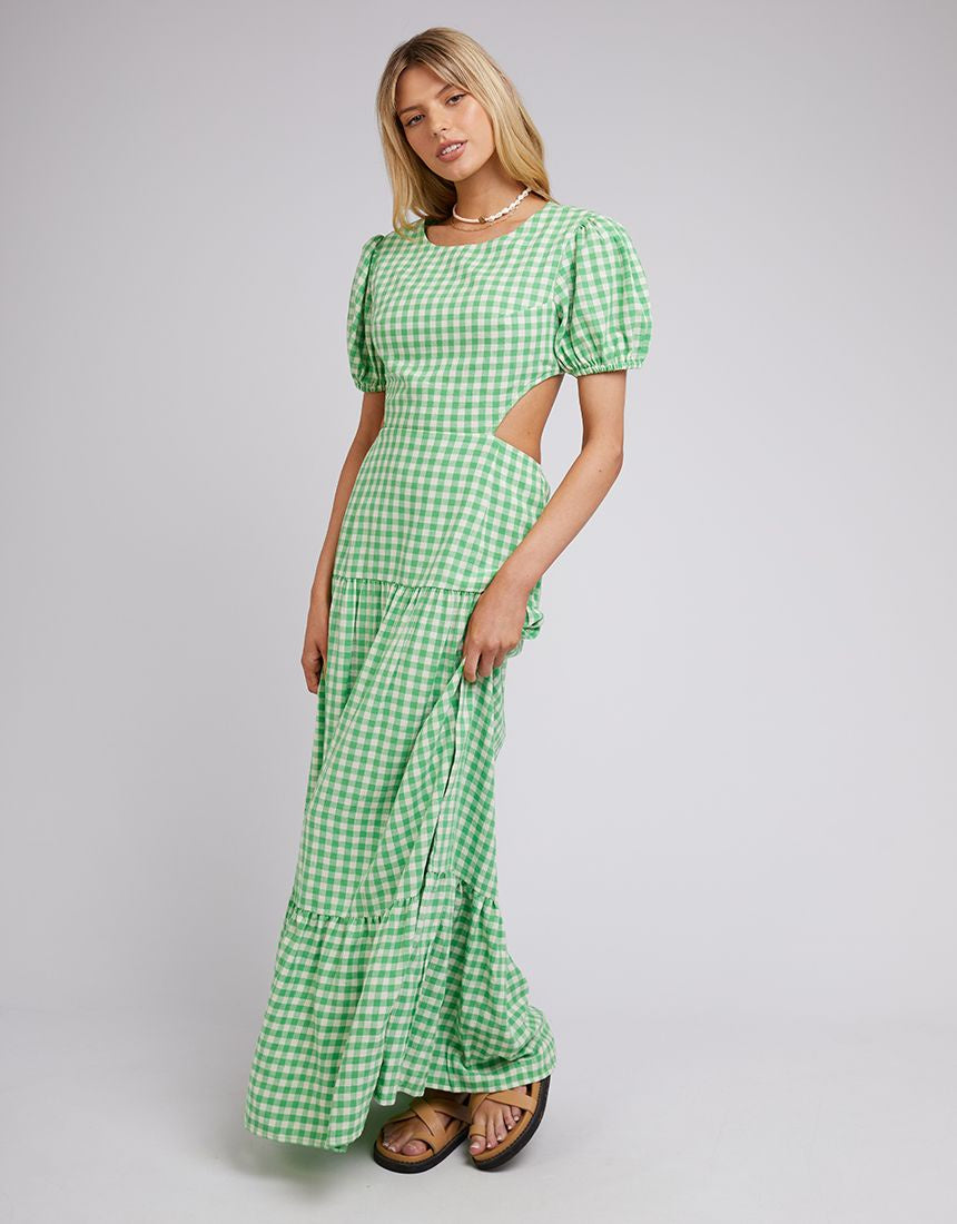 Adelaide Maxi Dress (Check)