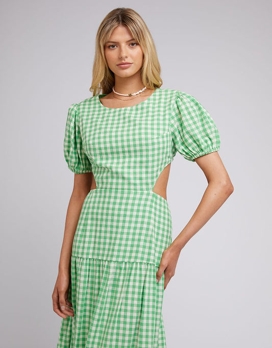 Adelaide Maxi Dress (Check)