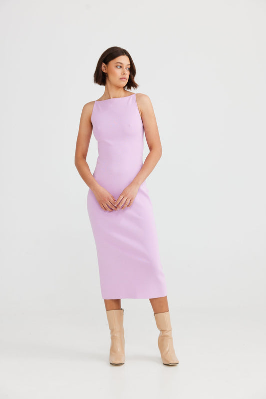 Astrid Dress (Light Lilac)