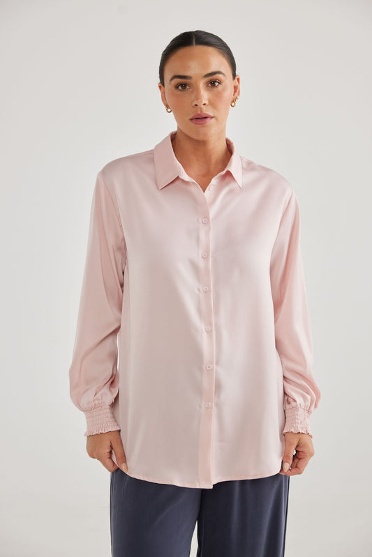 Audrey Shirt (Blush)