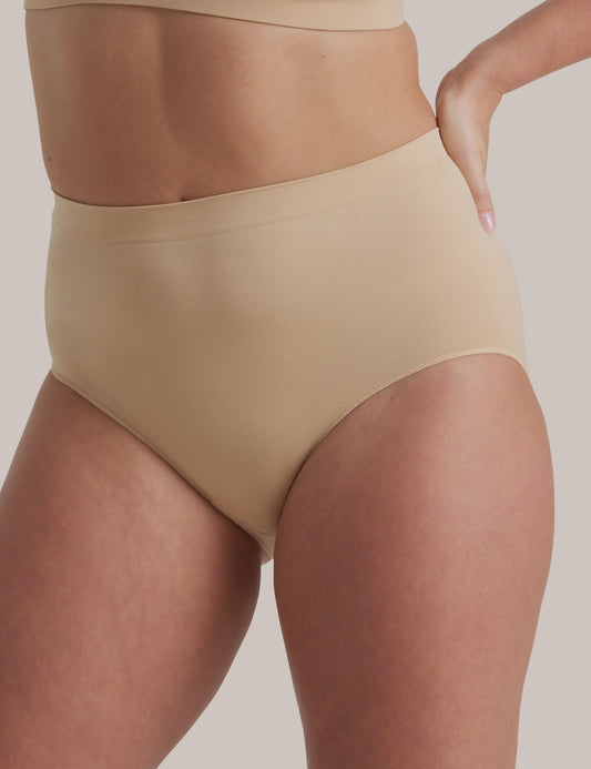 Bare Essentials Full Brief (Rose Beige)