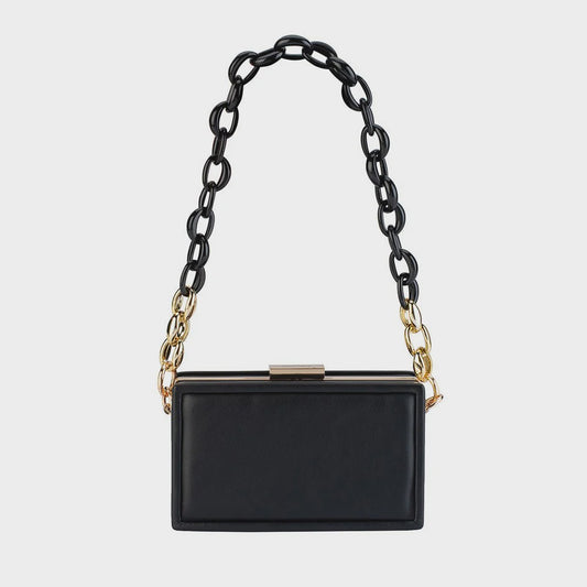 Charlotte Box Bag (Black)
