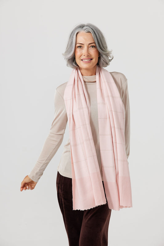 Chey Scarf (Blush)