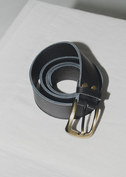 Classic Belt (Textured Noir)