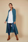 Cleo Longline Cardigan (Teal)