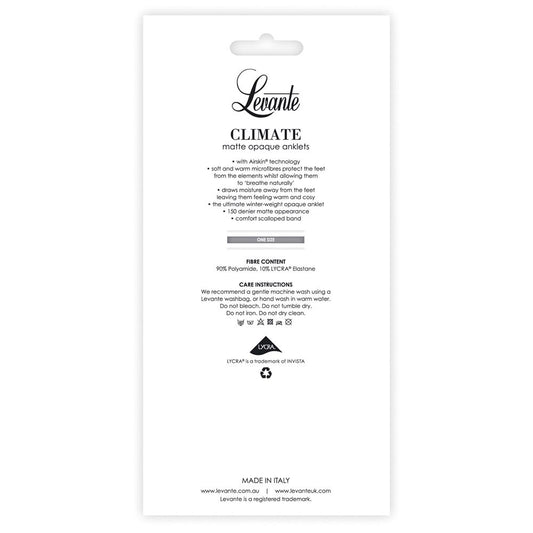 Climate Anklet (Nero)